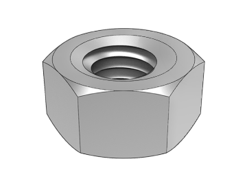 lSO 4032A type 1 zeskantmoer