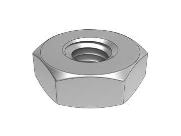 ASME B18.2.2.1-2 Kleine zeskantmoer