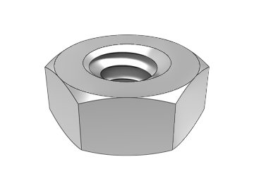 ASME B18.2.2.1-1 Zeskantmoeren