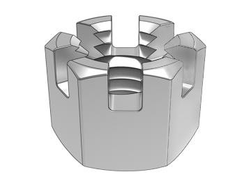 Wat is de mechanische sterkte en het draagvermogen van zeshoekige gleufmoeren?